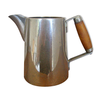 Small silver metal pitcher