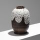 Vase en grès à décor craquelé, louis-auguste dage, 1940s