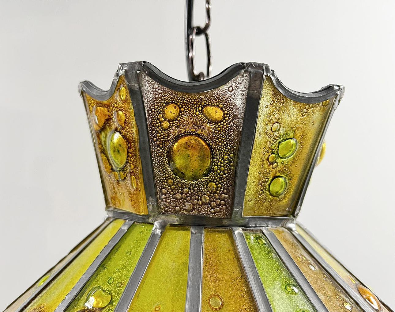 Felipe Delfinger for Feders. Brutalist ceiling lamp/ceiling light by Felipe Delfinger for Feders, 1970s.