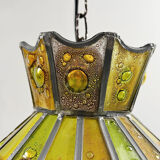 Felipe Delfinger for Feders. Brutalist ceiling lamp/ceiling light by Felipe Delfinger for Feders, 1970s.