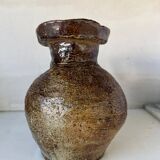 Antique stoneware pitcher jug