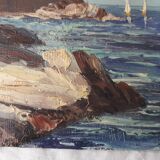 Seaside painting