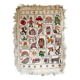 Vintage ABC wall rug