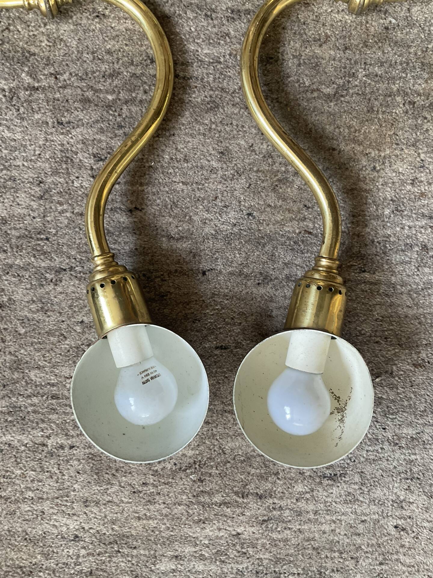 Pair of wall lights by Luigi Caccia Dominioni for Azucena.