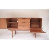 Small Scandinavian vintage teak row