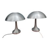 Paires de lampe champignon Philips alu 70'
