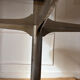 Dining table in metal and smoked glass Roche Bobois