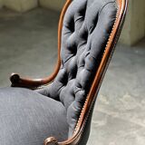 19th century Louis Philippe low chairs
