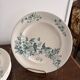 Lot 6 Plate Plates Faience Longwy Model Mignon