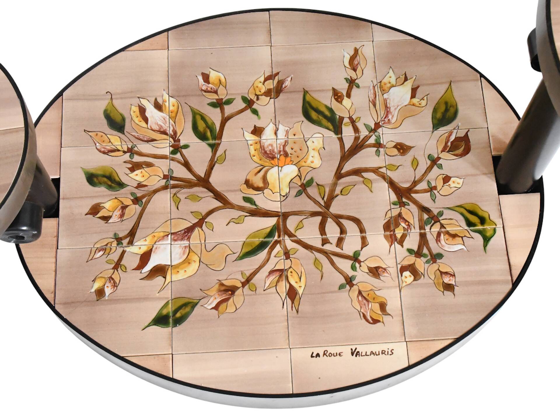 Vintage coffee table by Georges Pelletier for La Roue in Vallauris.