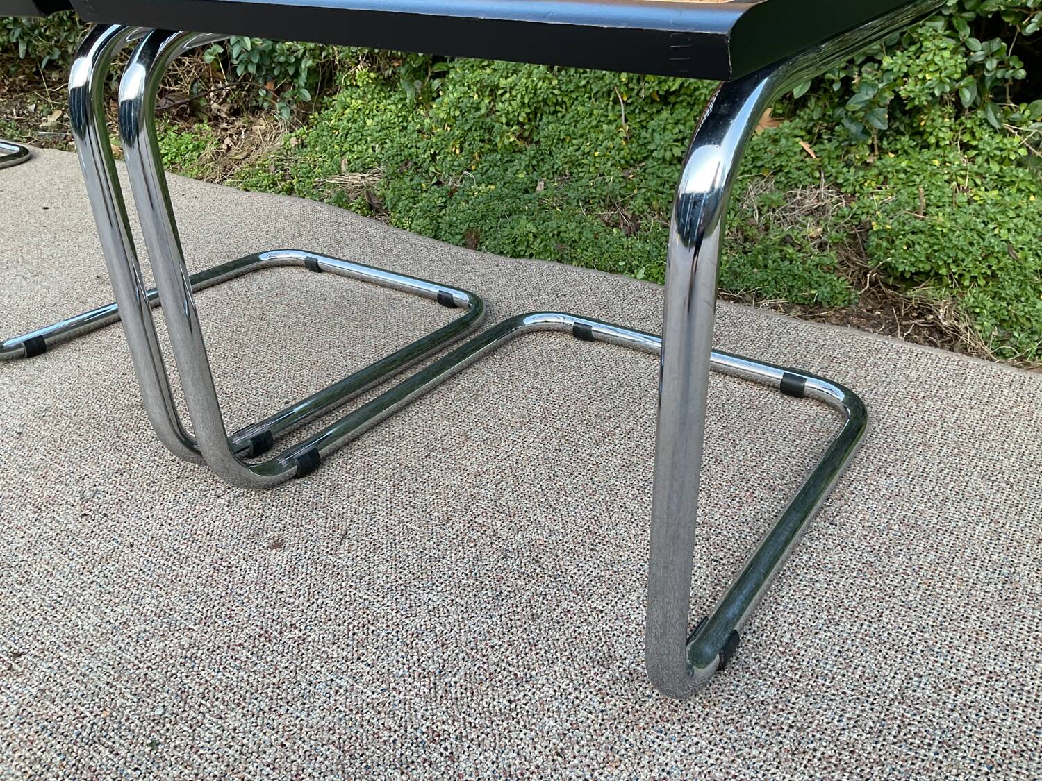 Pair of Marcel Breuer Cesca B32 chairs