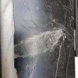 Black marble fireplace Napoleon III