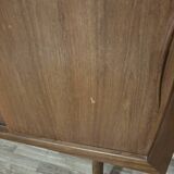 Tall Danish teak sideboard from the 1960s