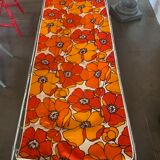 Orange vintage deckchair