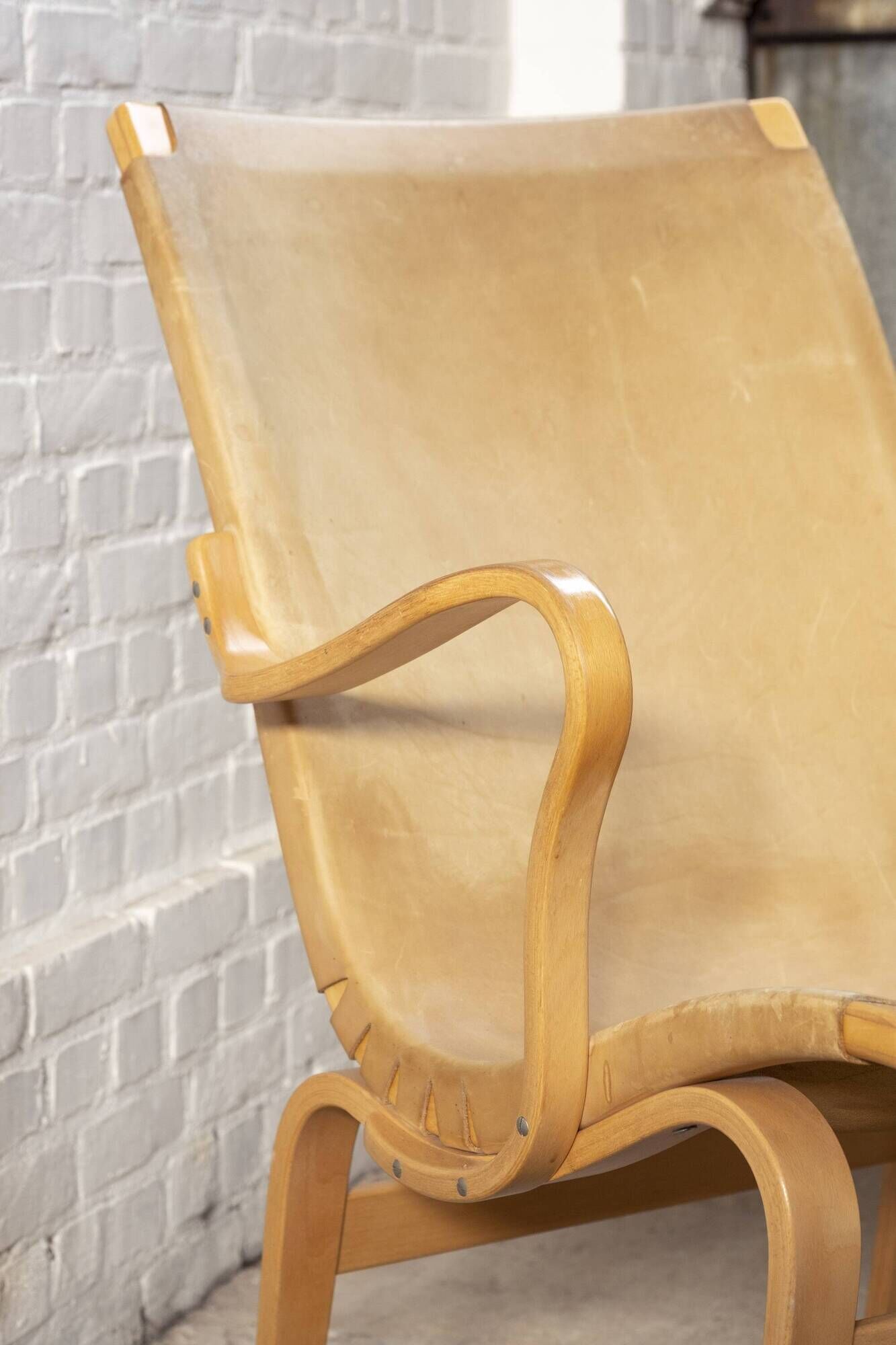 2x Bruno Mathsson "Eva" Lounge Chair by Dux, Sweden