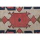Vintage Turkish Hand-Knotted Wool Cotton Pink Area Rug 192x274