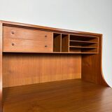 1960s Vintage Danish Teak Secretary by Børge Mogensen - Søborg Møbelfabrik