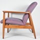Original restored armchair GFM-64, signed by designer E.Homa, 1960s