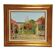 Painting / Oil on canvas signed POINDRELLE. the Luxembourg Gardens
