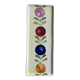 Digoin Sarreguemines cake dish hand painted Valérie model