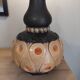 Vintage ceramic sun lamp from the 70s.
