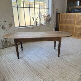 Oval farmhouse table 250cm pine