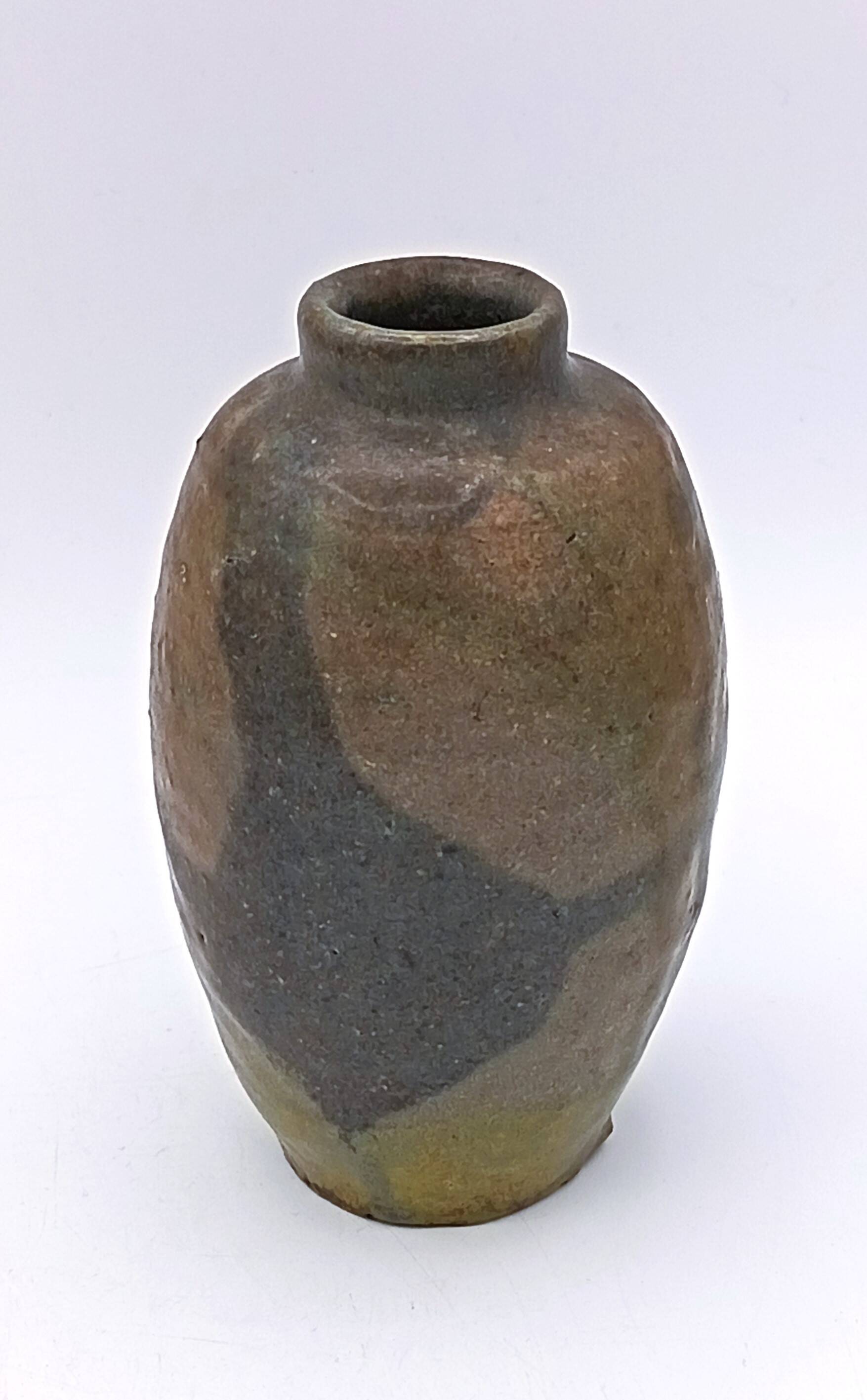 Vase en grès signé Eugène Lion - Jean Carriès.