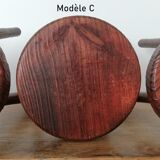 Tripod wooden stool