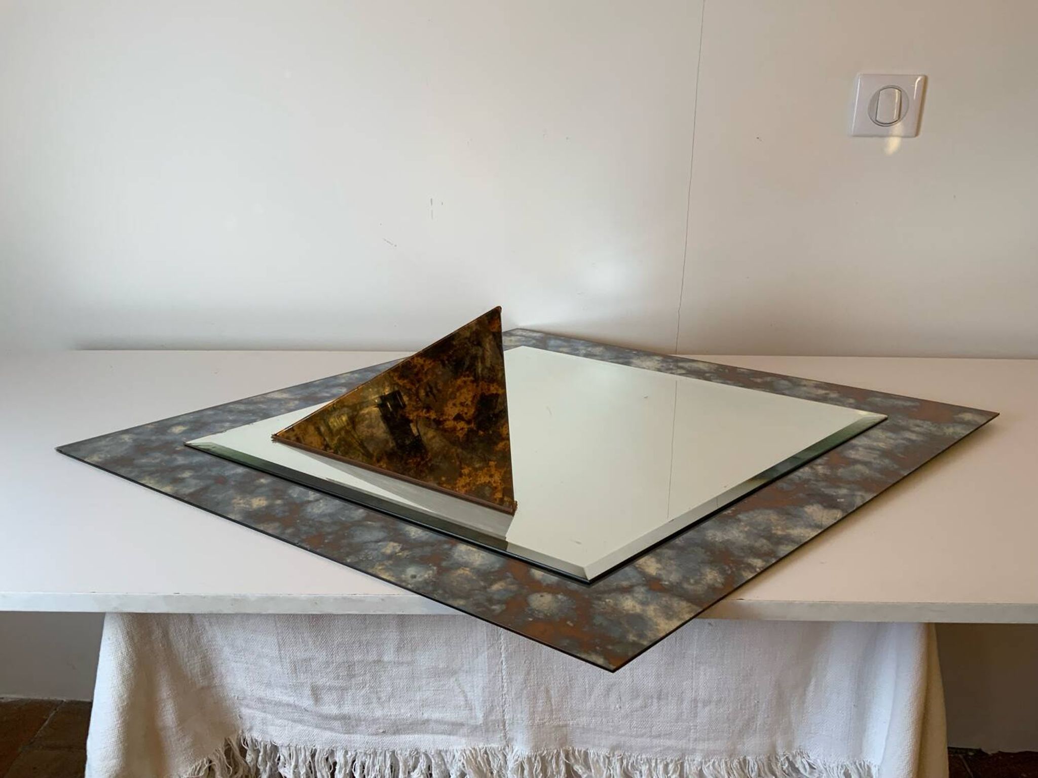 Bevelled mirror 1970