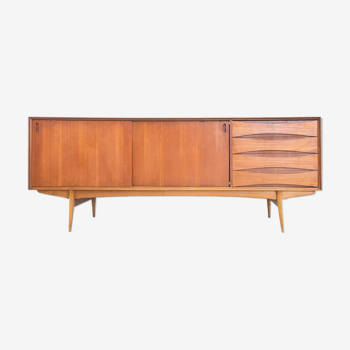 Enfilade teck 1960, 'Paola' par Oswald Vermaercke pour  V-Form