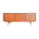 Enfilade teck 1960, 'Paola' par Oswald Vermaercke pour  V-Form