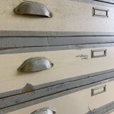 Trade furniture - haberdashery cabinet with 7 drawers