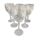 Coffret de 6 verres à eau en cristal de Lorraine