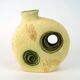 greek vintage VASE by nikos dazelidis, 1960s/70s, signed, space age