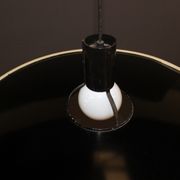 Flos black and white sheet metal design chandelier