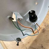 Ceiling or wall light from the Holophane brand from the 1960s - Glass and metal