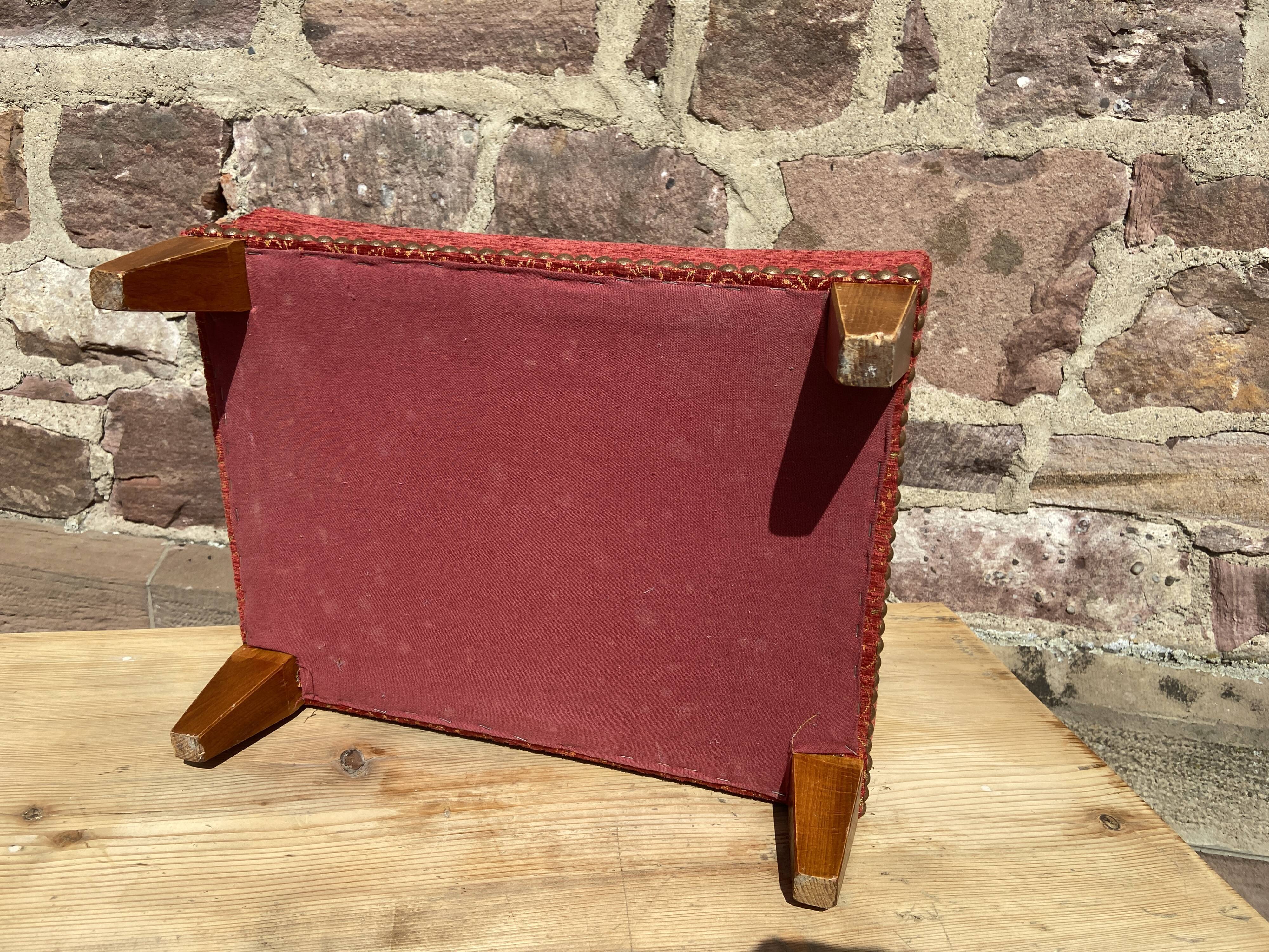 Footrest ottoman old Louis XVI 1950