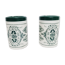 Set of 2 pots, Pernod conservation boxes