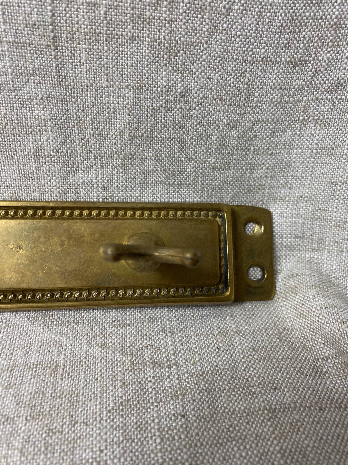 Brass coat hooks with four hooks