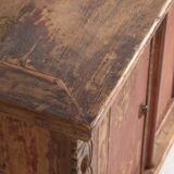 Ancien buffet rouge de la dynastie Qing (vers 1900) #12