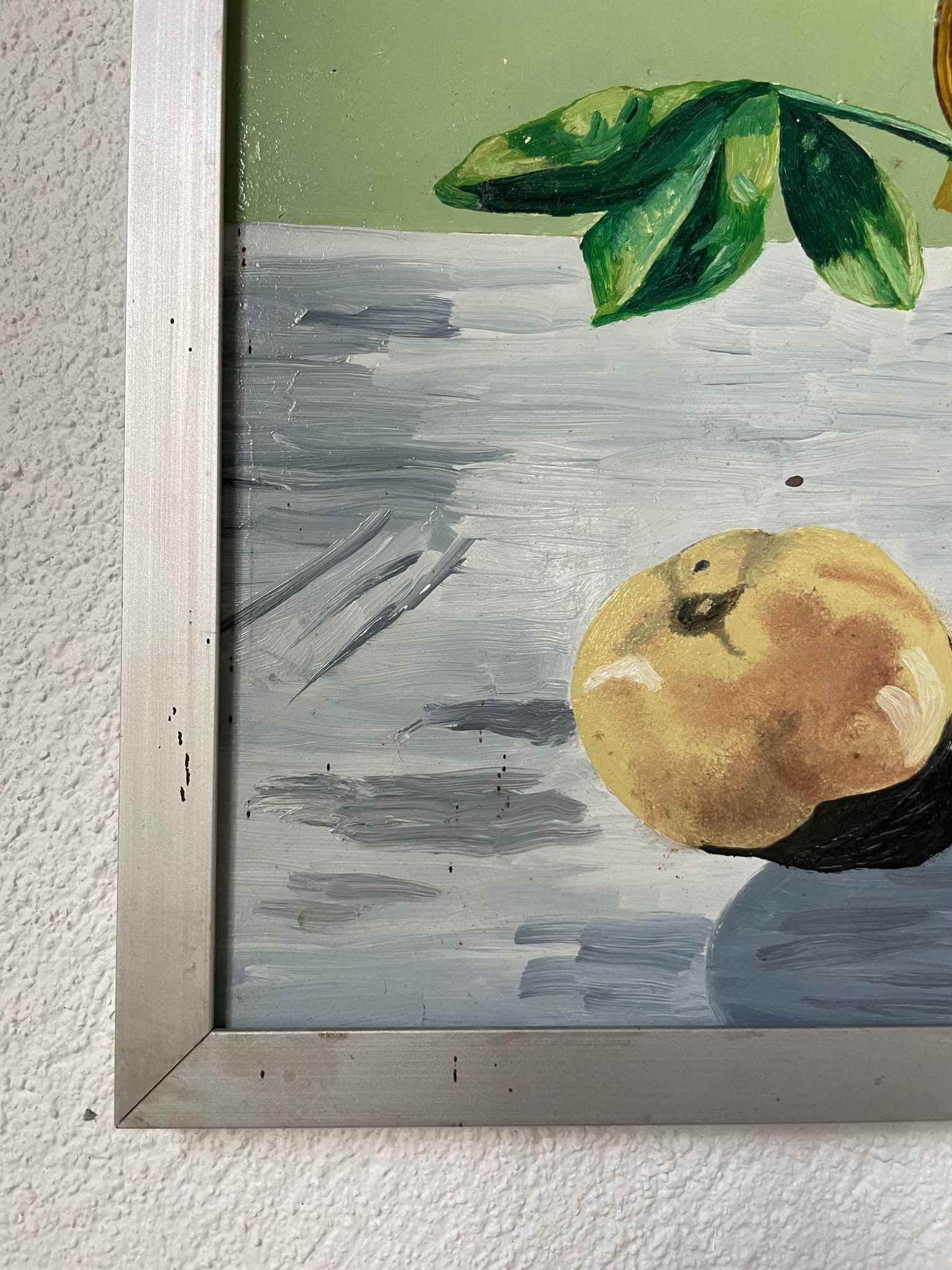 Peinture à l’huile aux fruits Fuentes