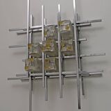 Albano Poli Mid-Century Modern Italian Single Sculture Sconce by Poliarte