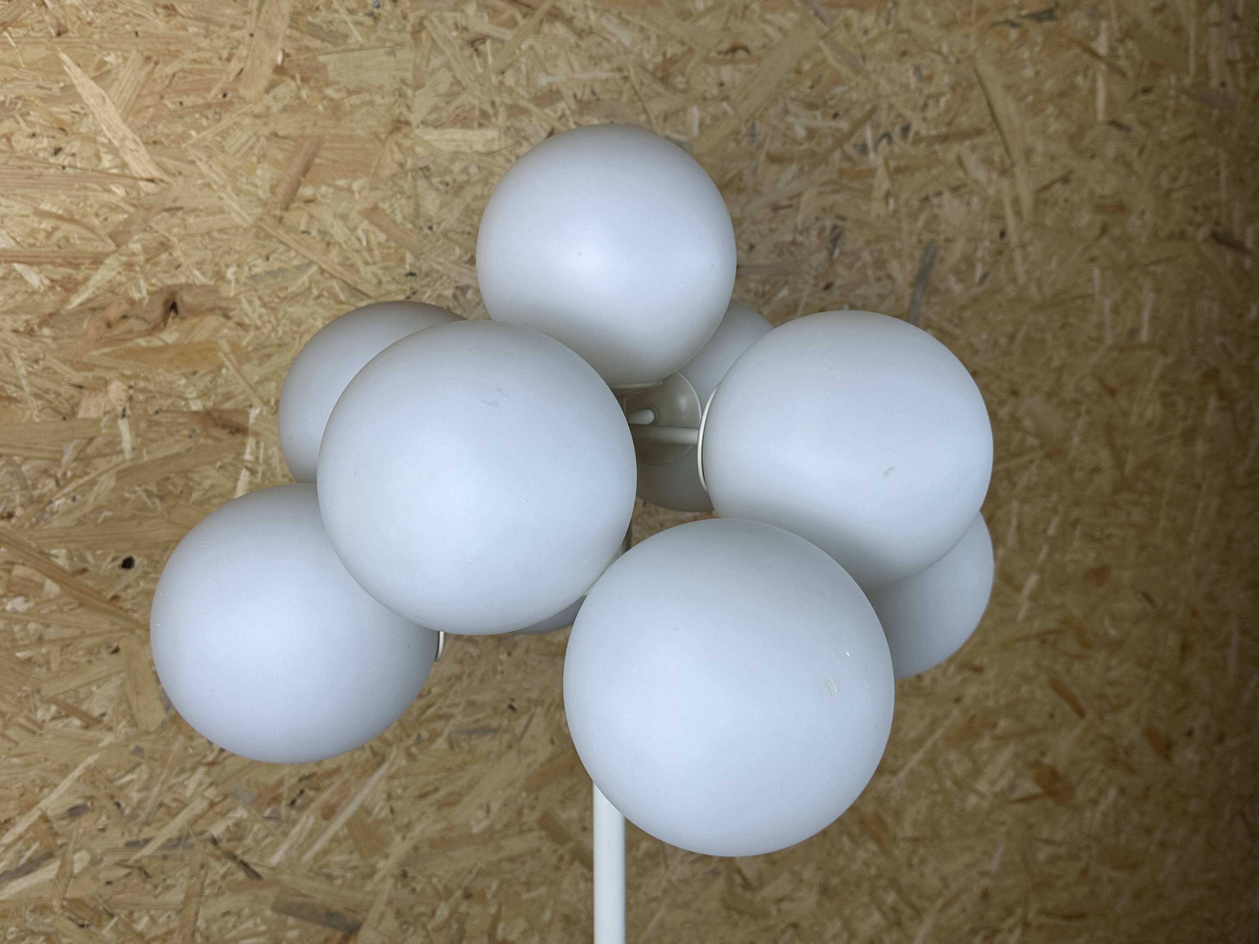 60s 70s floor lamp ball lamp by ER Nele for Temde Leuchten Switzerland