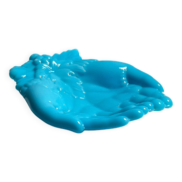 Art Nouveau Opaline Vide Poche 1900