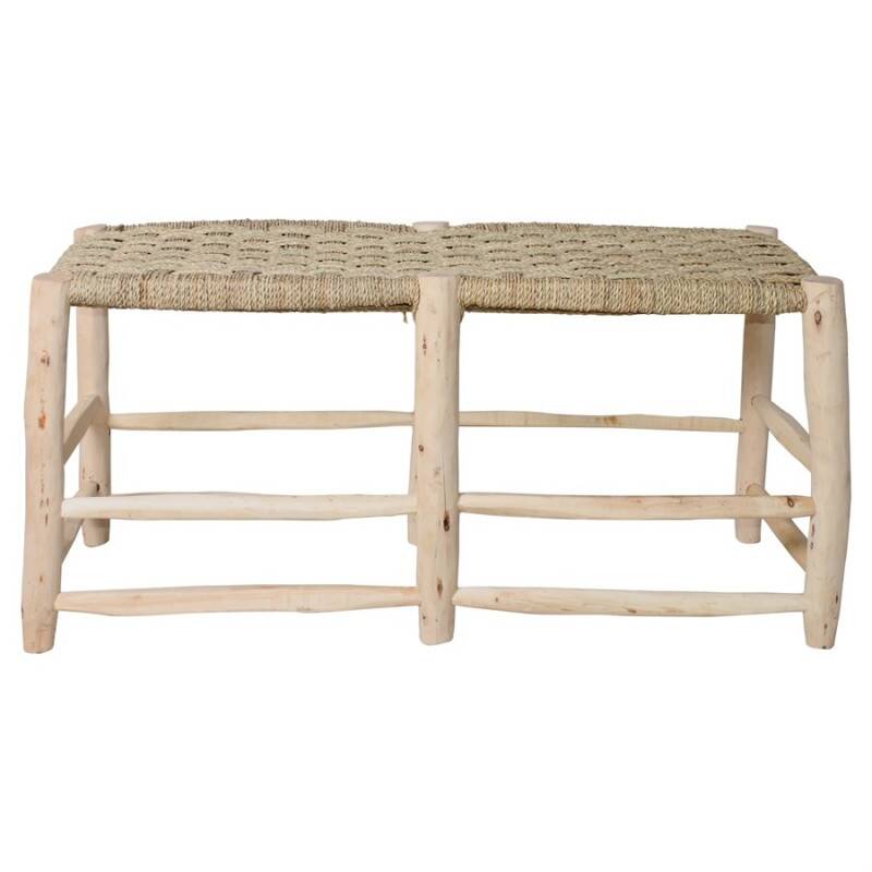 Marrakech wooden bench