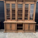 Oak apothecary cabinet, 19th century.