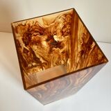 Large lucite vase, vintage Plexiglas