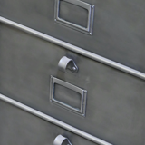 Industrial storage cabinet 12 strafor valve and solid oak top