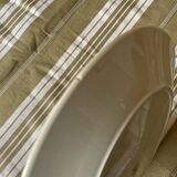 Mismatched ironstone plates