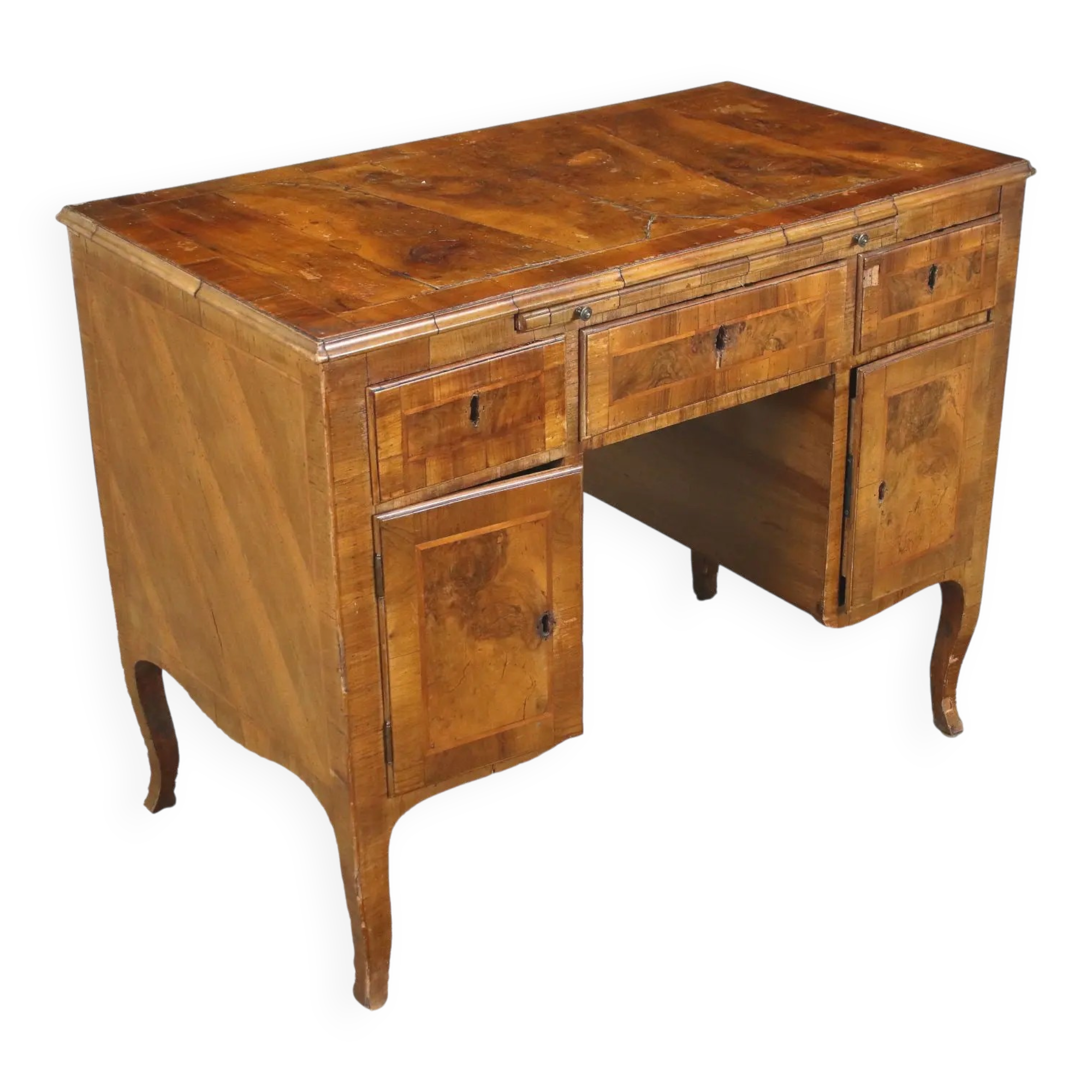 Bureau en bois divers, Italie, XXe siècle